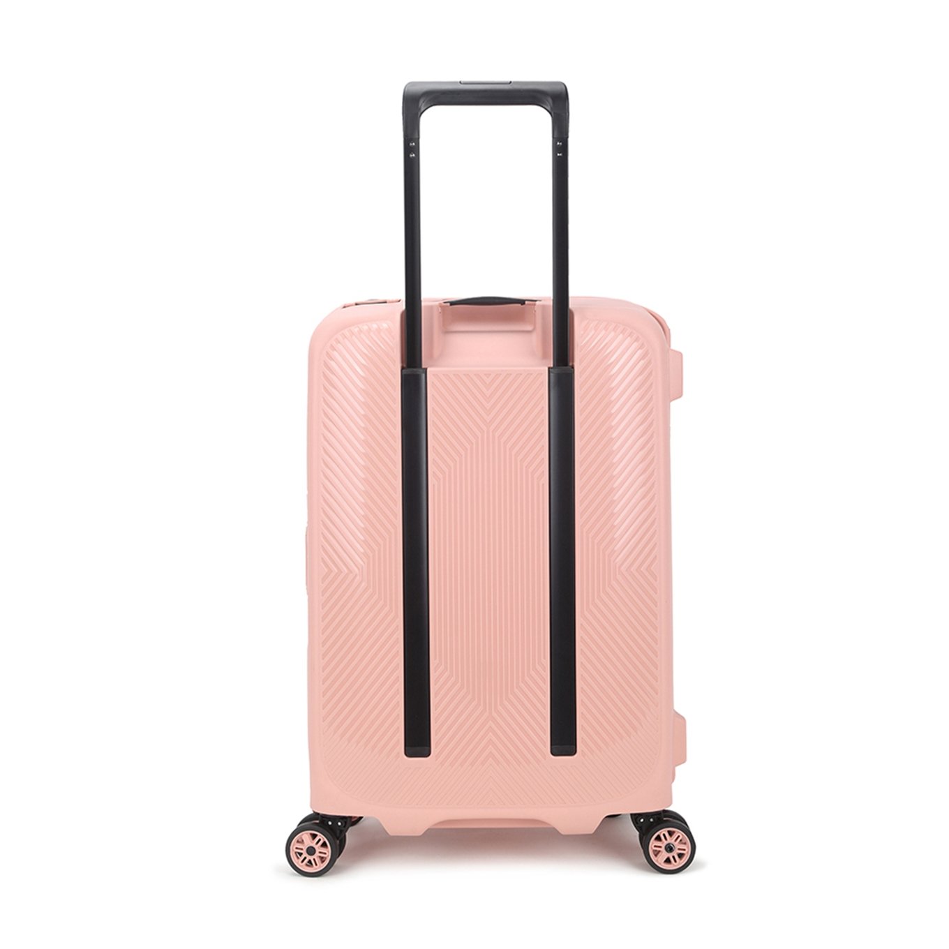 Decent Axiss-Fix 4 Wiel Cabin Trolley 55 licht roze