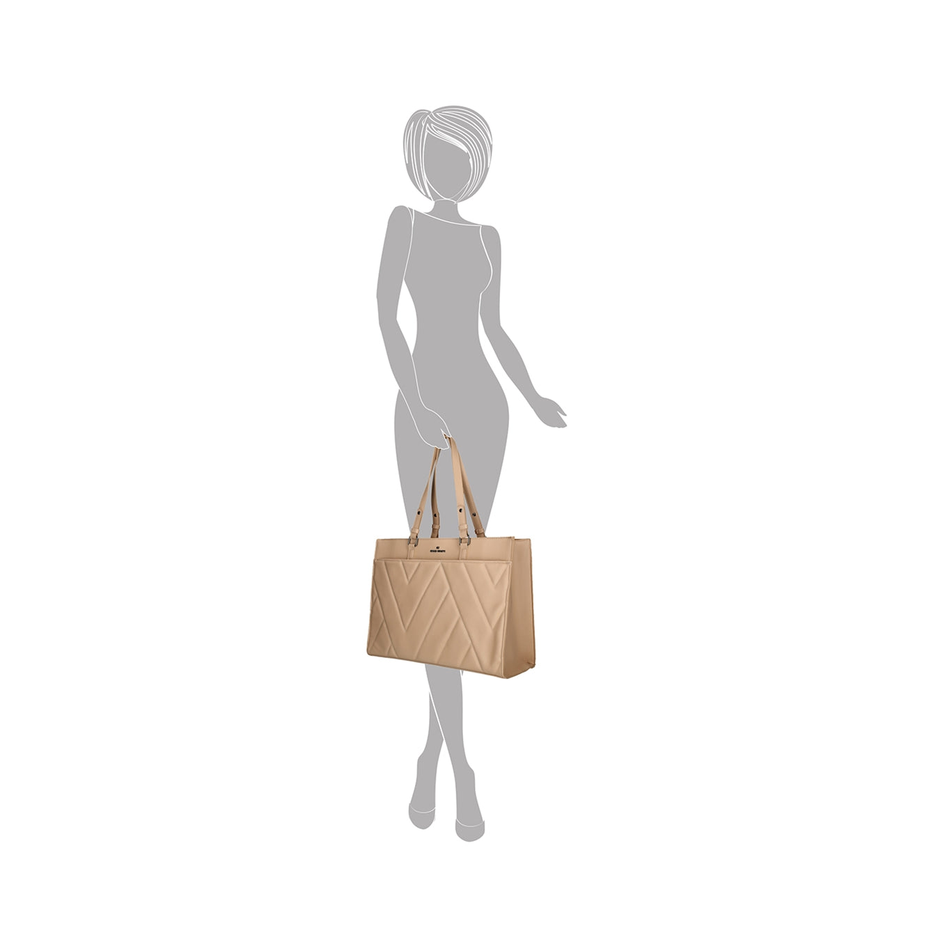Enrico Benetti Evie Shopper 15" misty rose