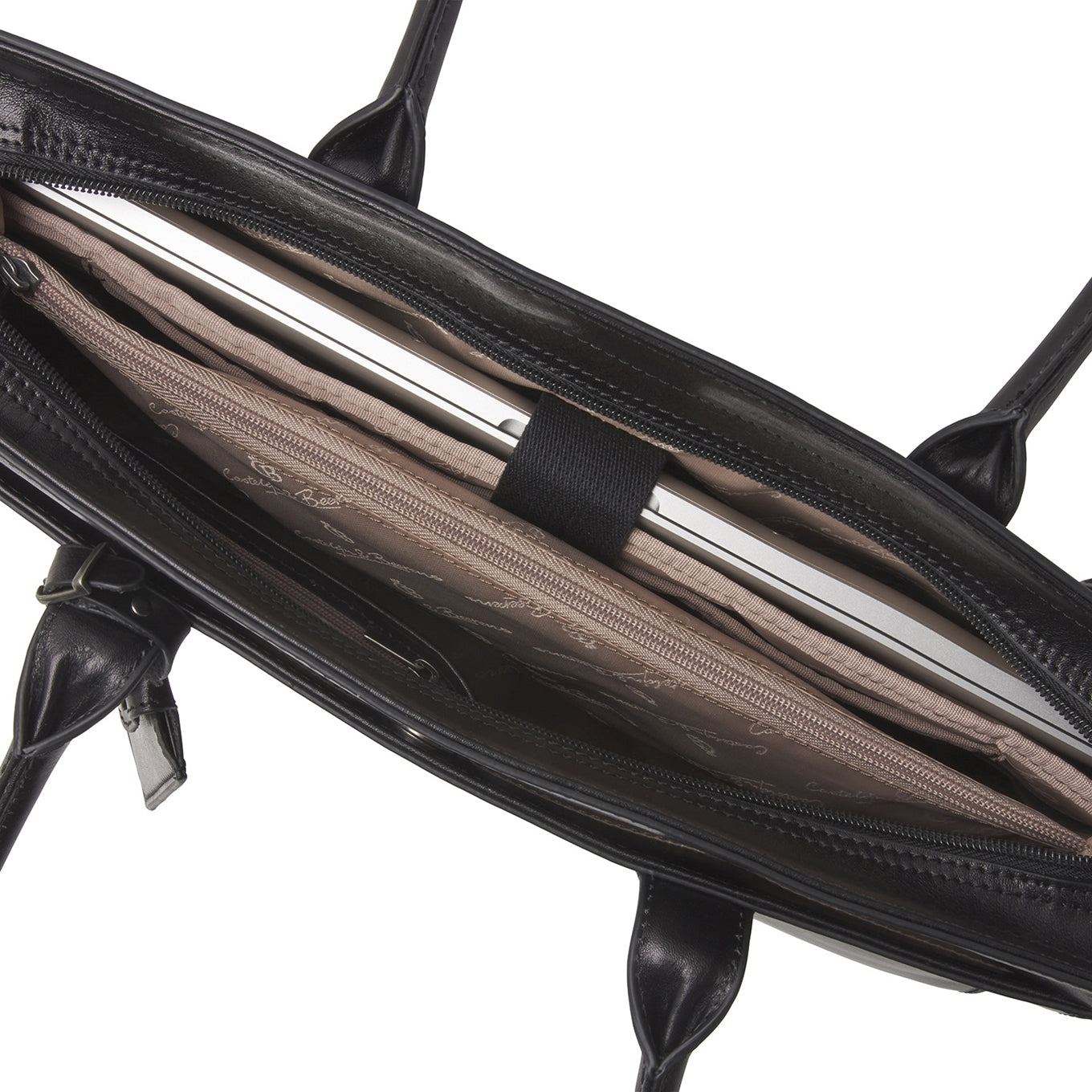 Castelijn & Beerens Gaucho Ellen Laptop Shoulderbag 15.6'' zwart