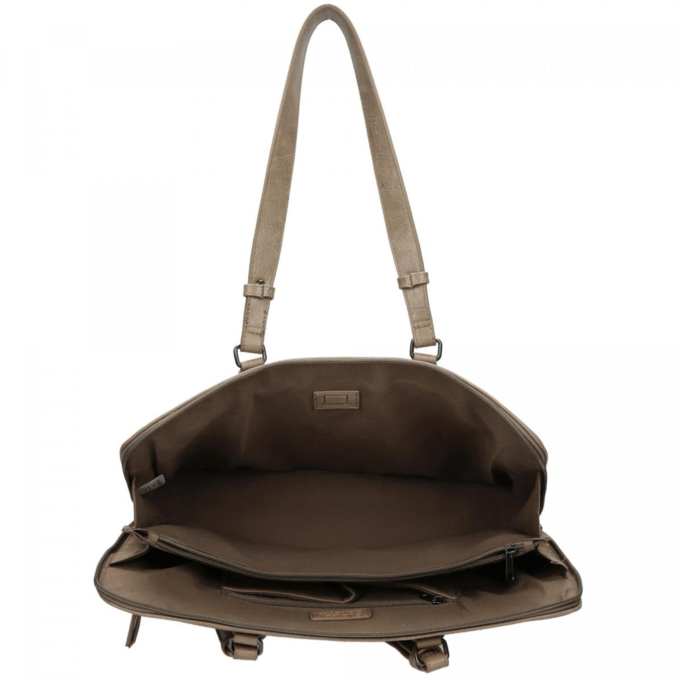 Enrico Benetti Caen Laptop Bag 15" light taupe