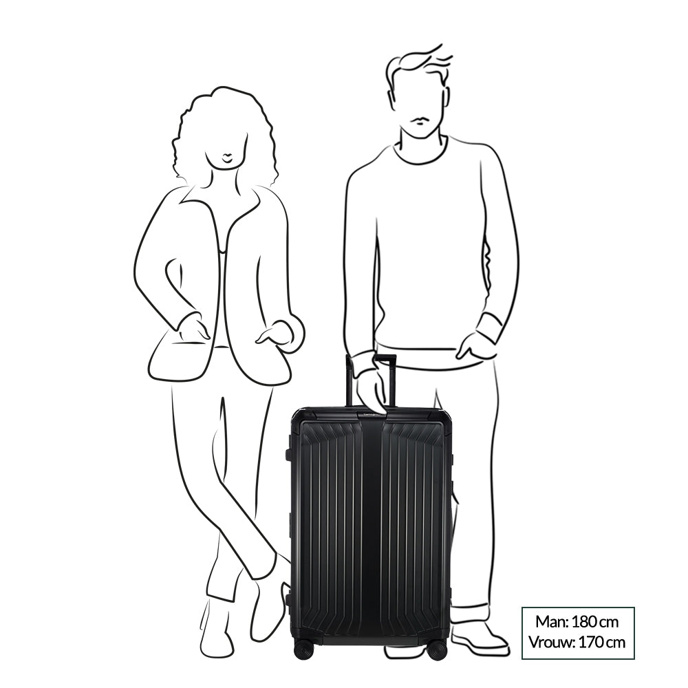 Samsonite Lite-Box Alu Spinner 76 Aluminium-Hartschalenkoffer