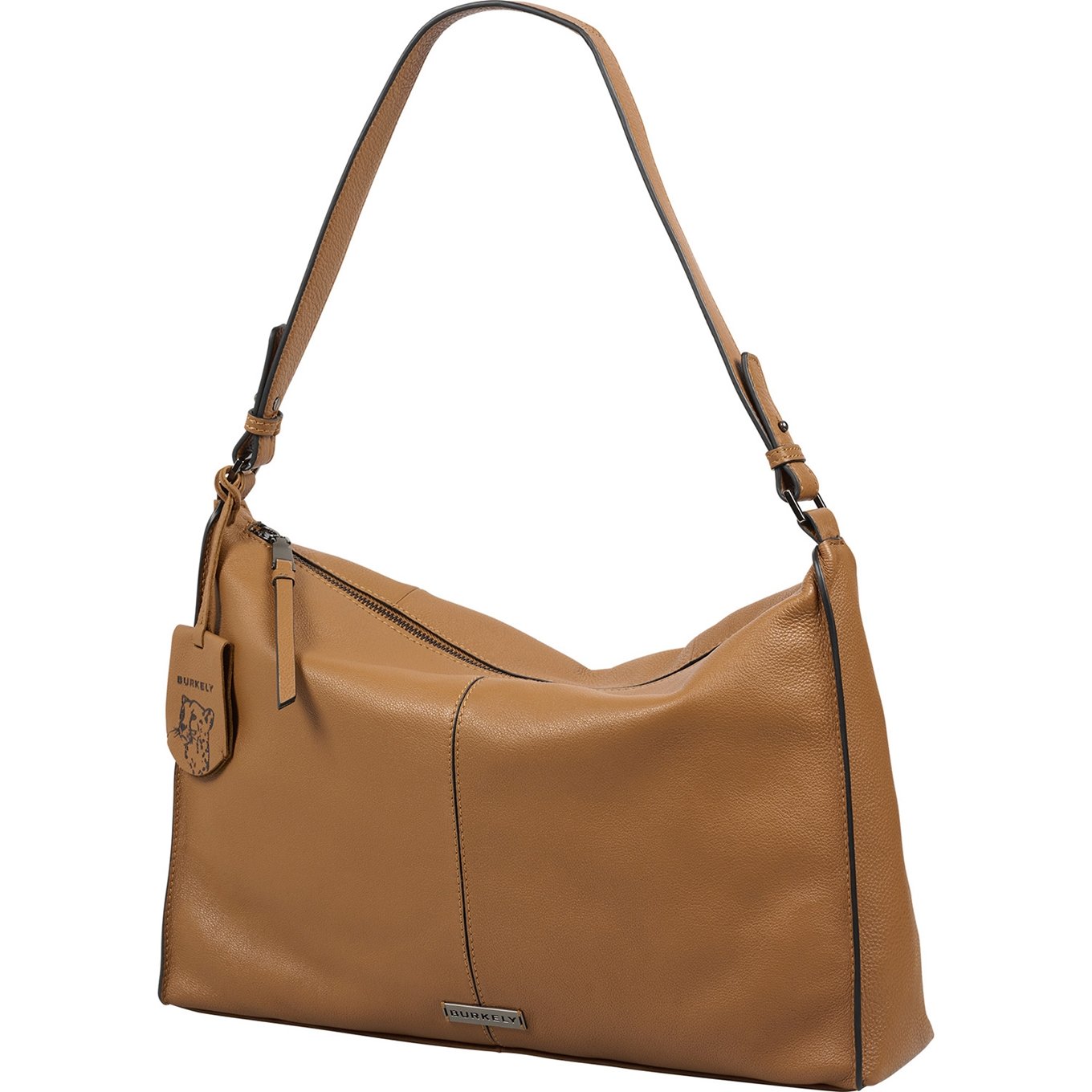 Burkely Mystic Maeve Wide Hobo cognac