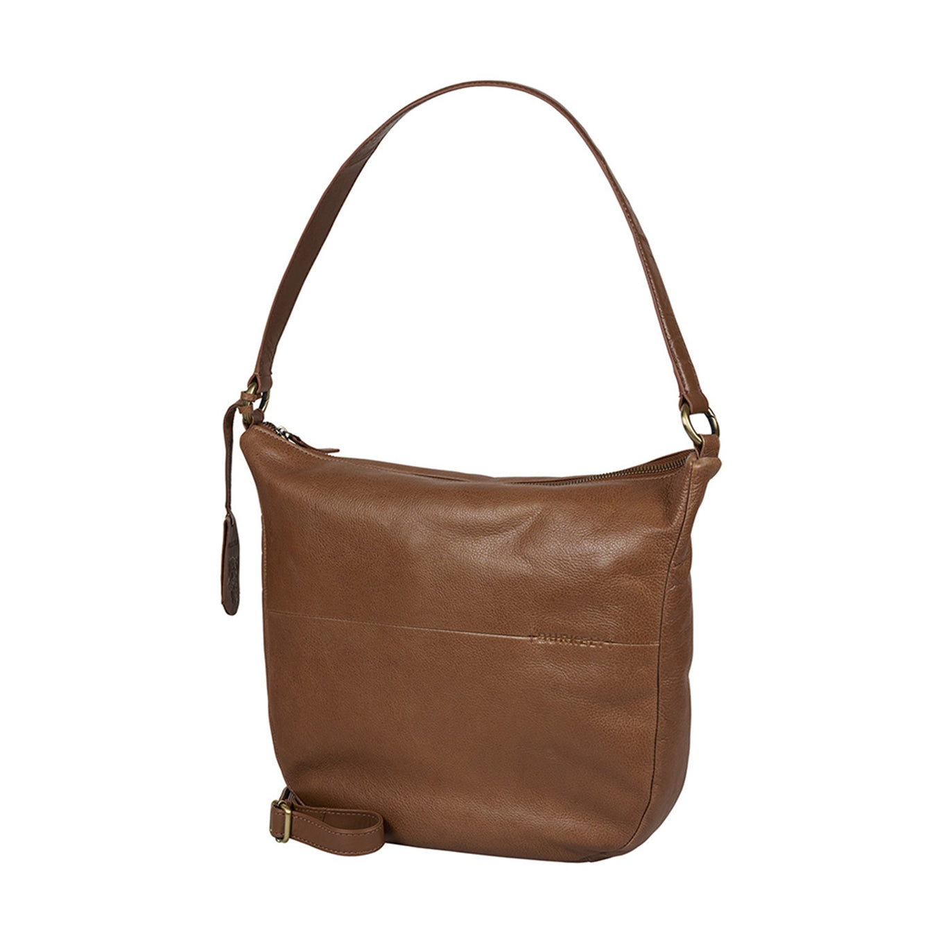 Burkely Natural Norah Hobo Round cognac