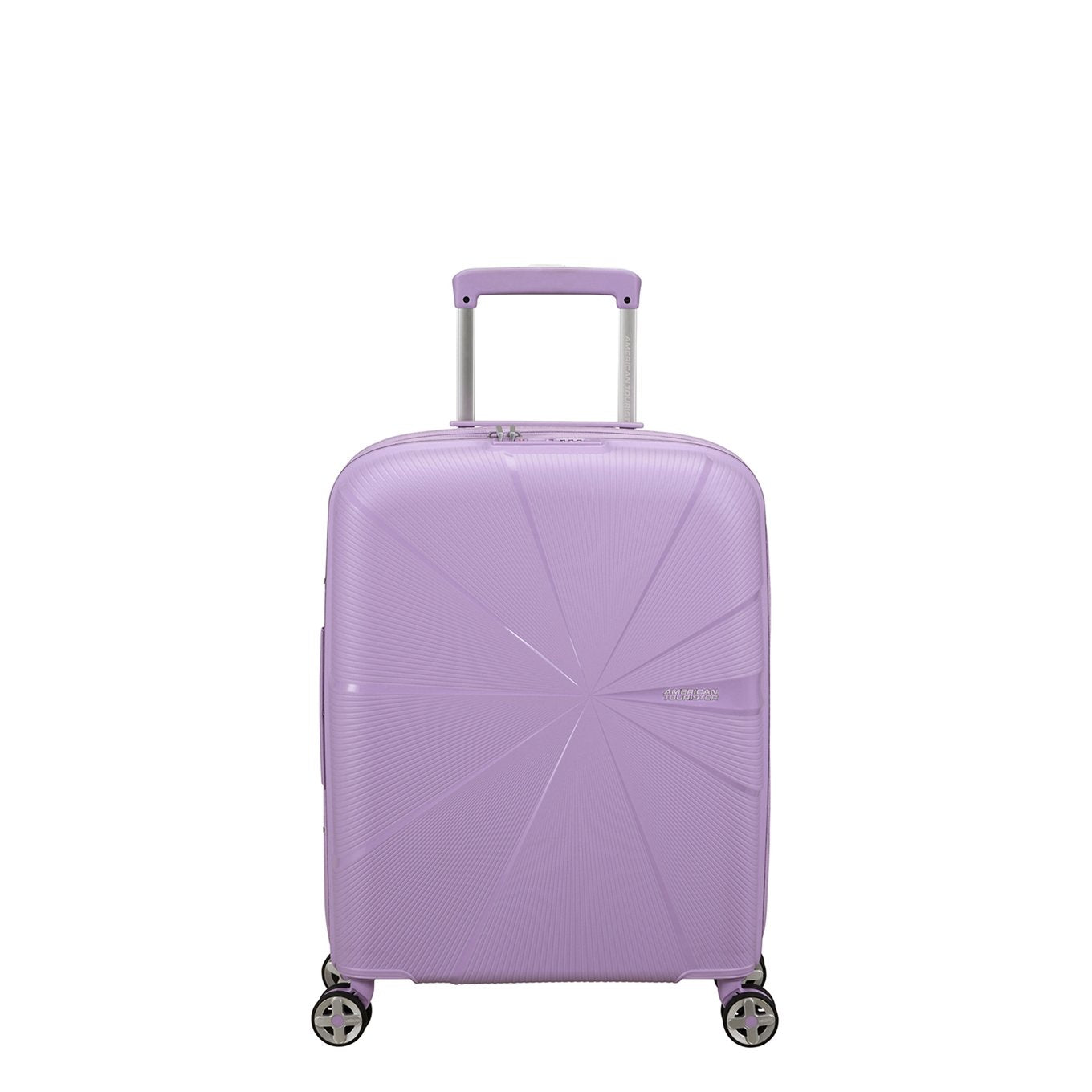 American Tourister Starvibe Spinner 55 EXP digitales Lavendel-Hartschalenetui