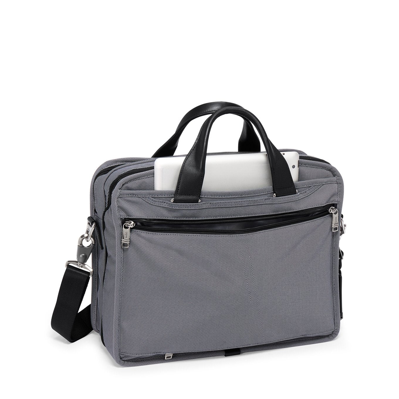 TUMI Alpha Organizer Brief meteor grey