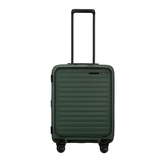Samsonite Restackd Spinner 55 EXP Easy Access Salbei Hartschalenkoffer