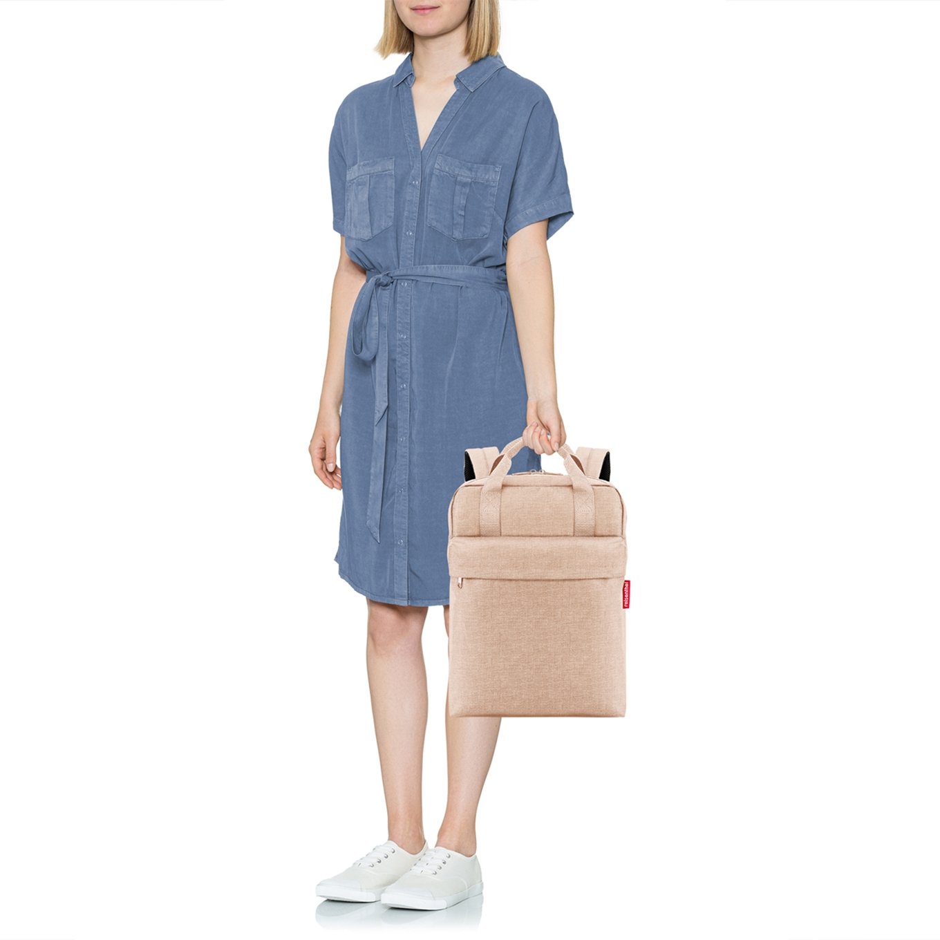 Reisenthel Traveling Allday Backpack M Twist Coffee