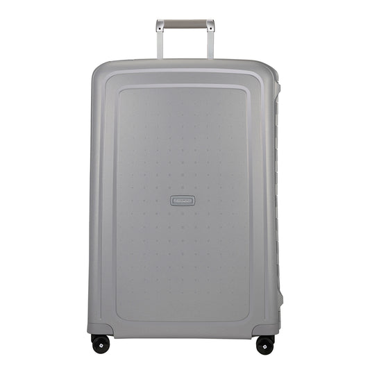 Samsonite S'Cure Spinner 81 silbernes Hartschalenetui