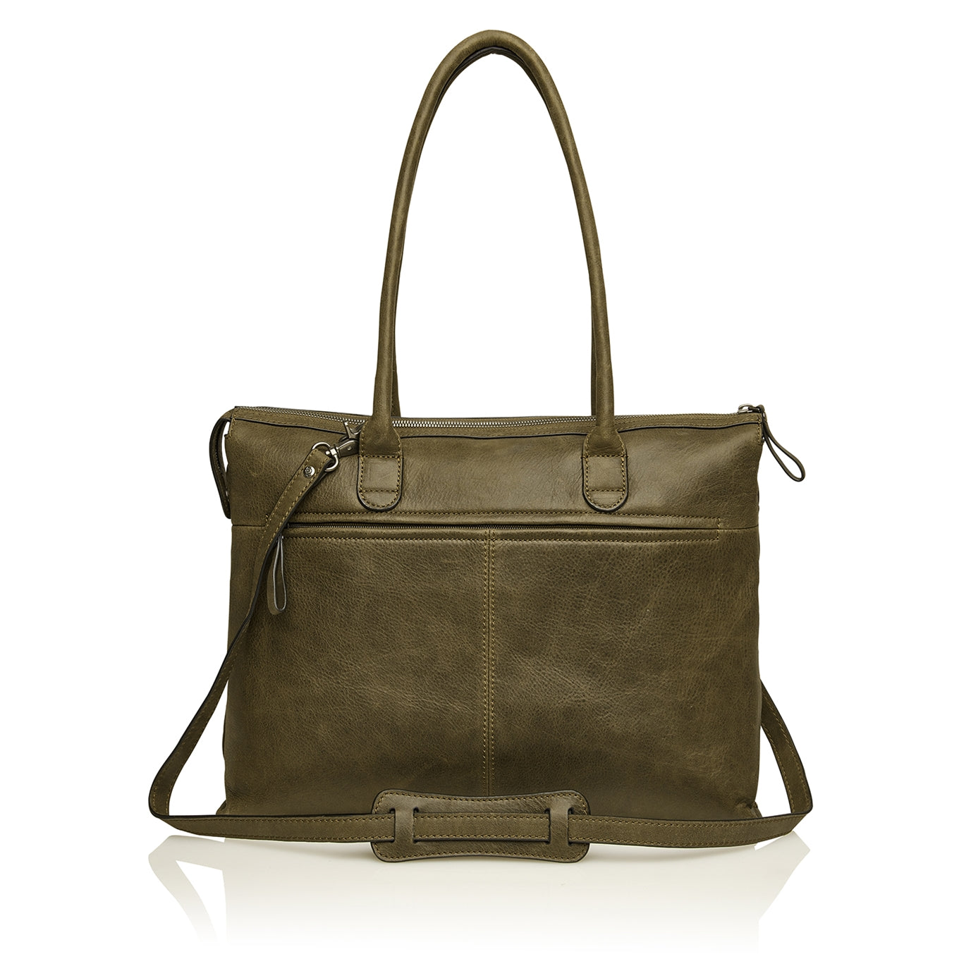 Castelijn & Beerens Carisma Laptop-Umhängetasche 15,6" + Tablet grün