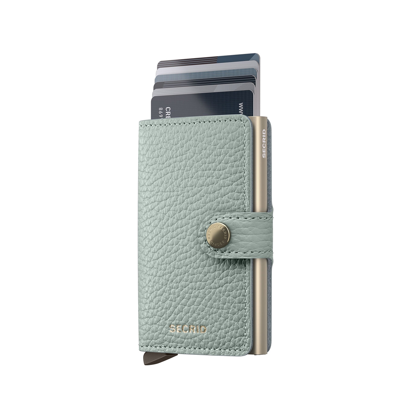 Secrid Miniwallet Pebble sea green