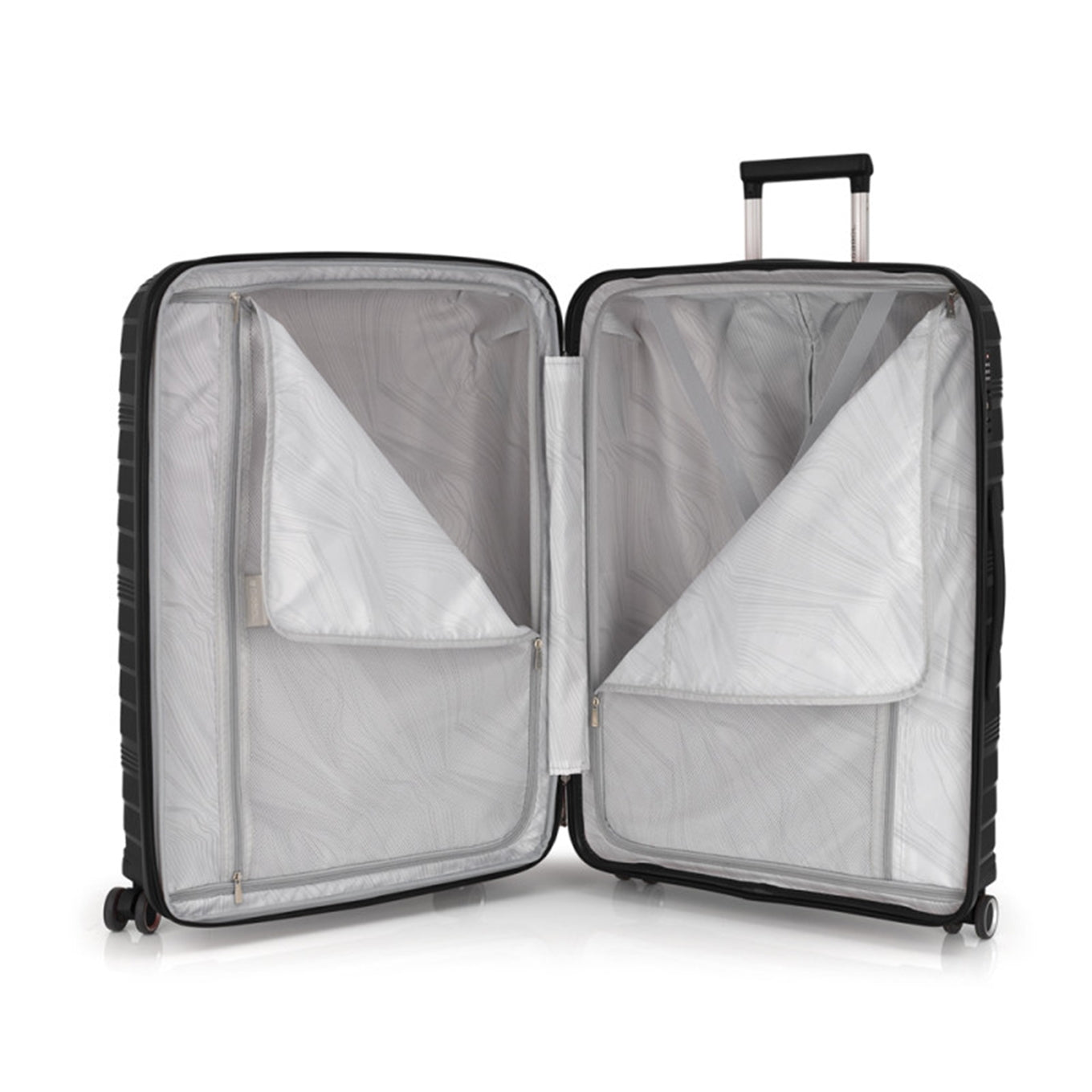 Gabol Kiba Large Trolley 76 schwarzer Hartschalenkoffer