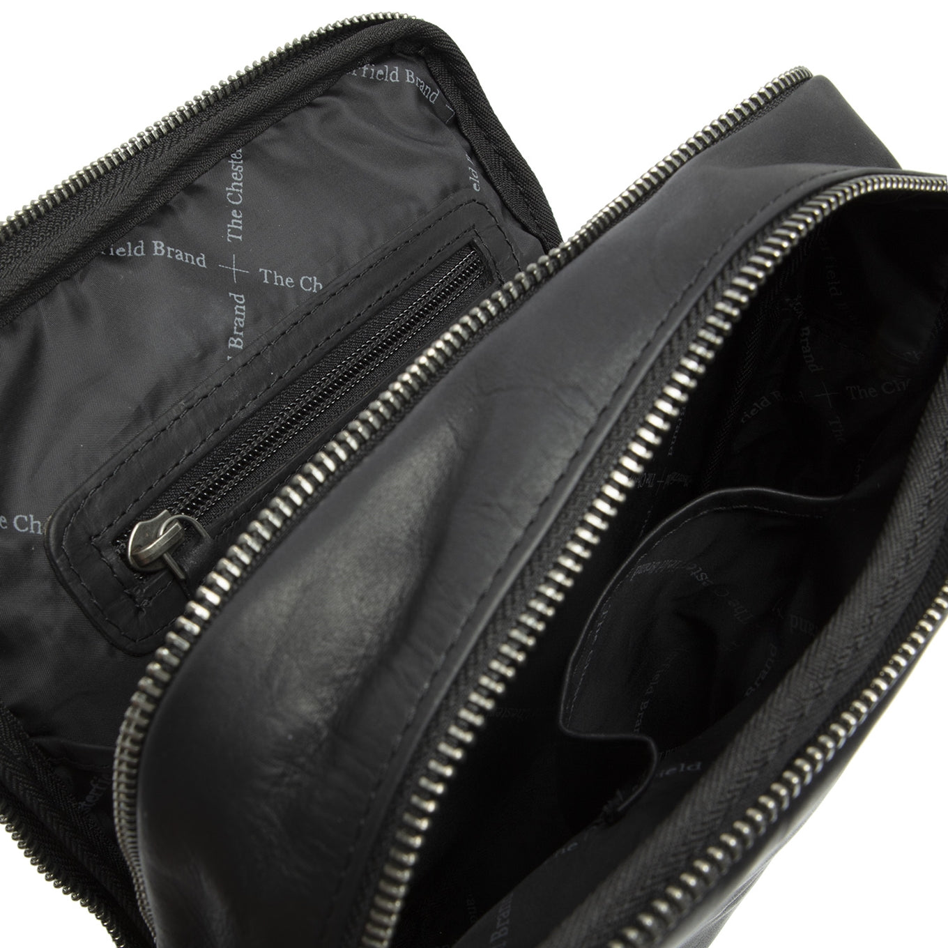 Die Chesterfield Brand Alva Shoulderbag schwarze Damentasche