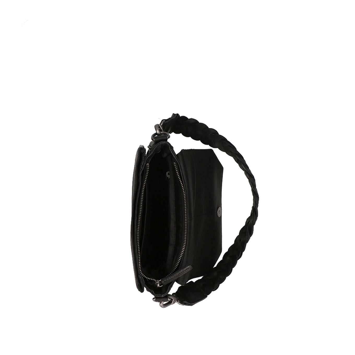 DSTRCT Preston Park Shoulder Bag Flap Bag M schwarz Damentasche