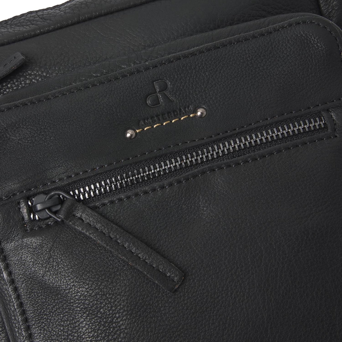 dR Amsterdam Tampa Schoudertas black