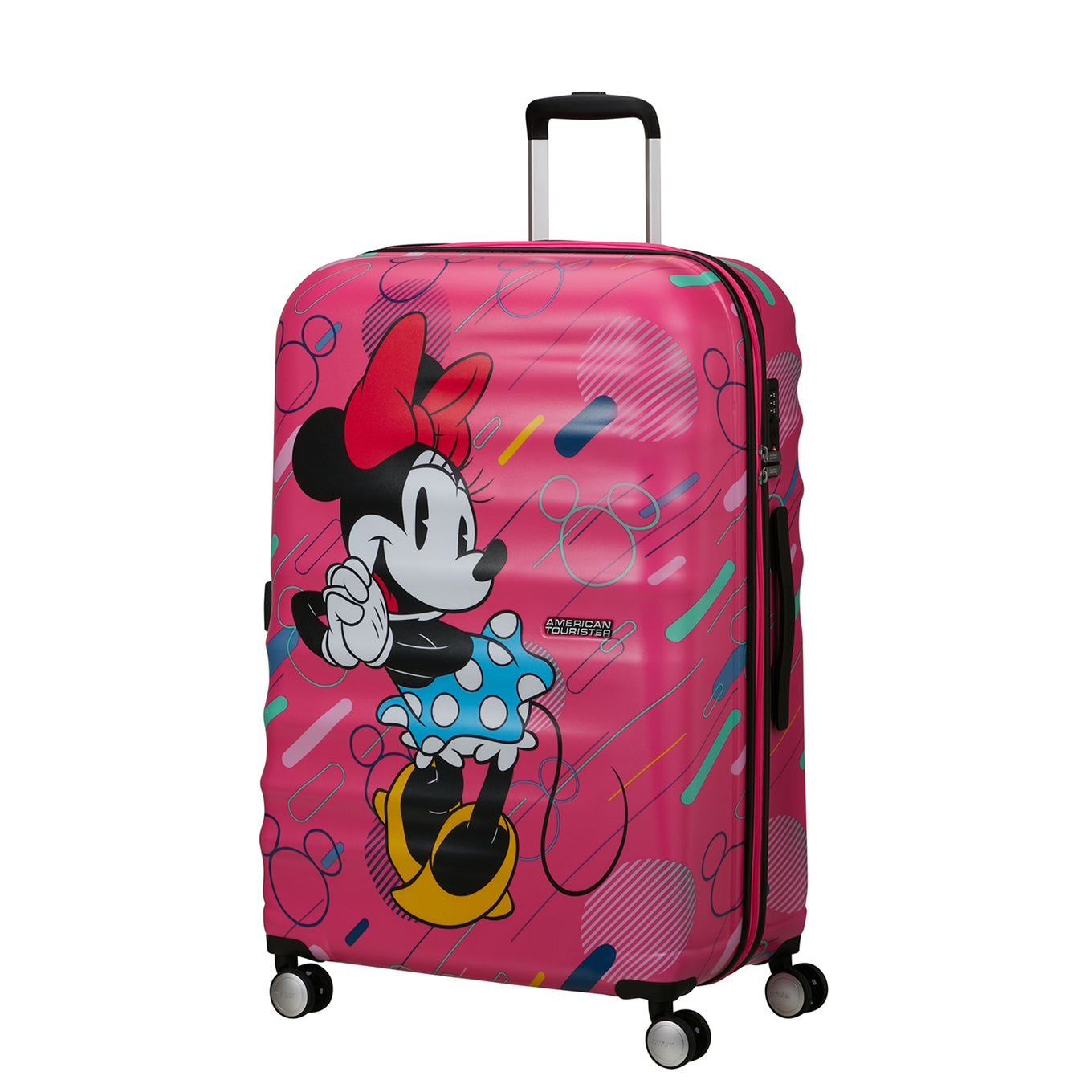 American Tourister Wavebreaker Disney Spinner 77/28 TSA Minnie Future Pop Hard Case