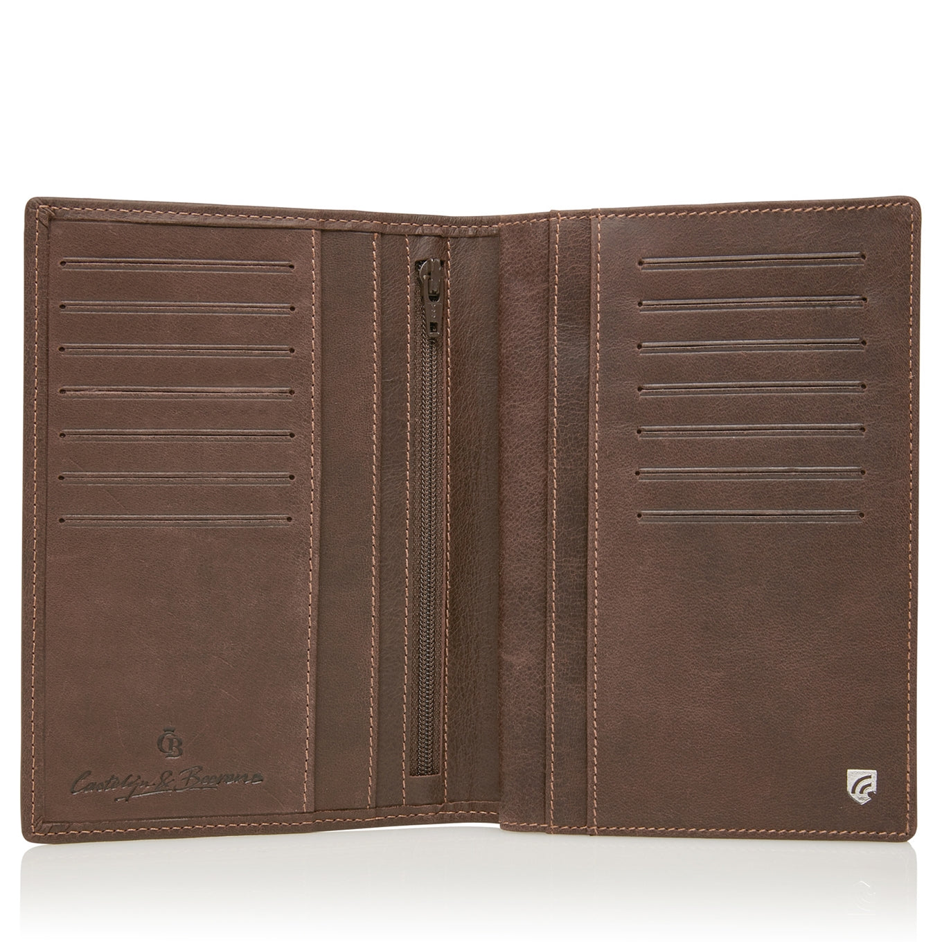 Castelijn & Beerens Canyon Wallet Autopapier mocca Damenbrieftasche