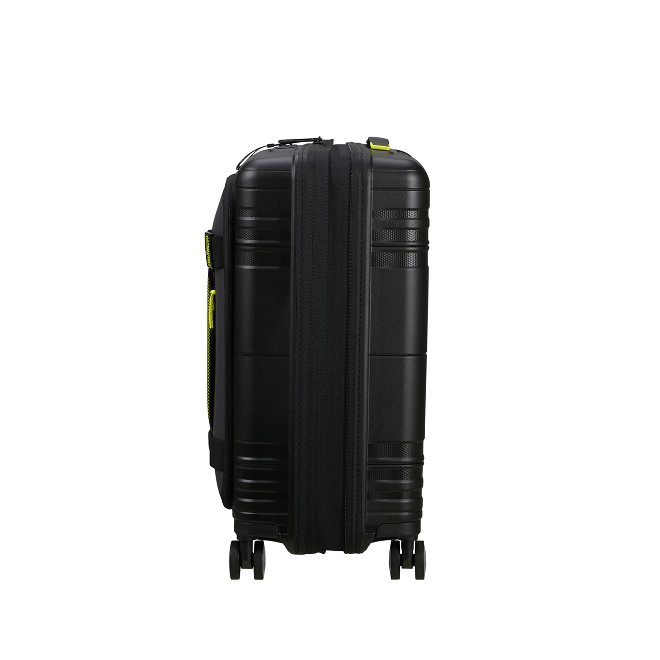 American Tourister Hello Cabin Spinner 55 EXP Coated black/lime