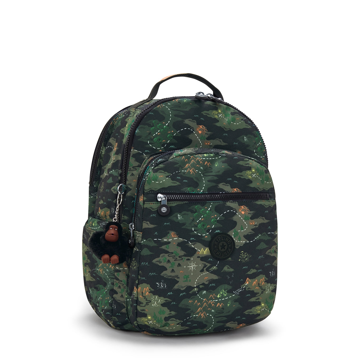 Kipling Seoul College camo treasure