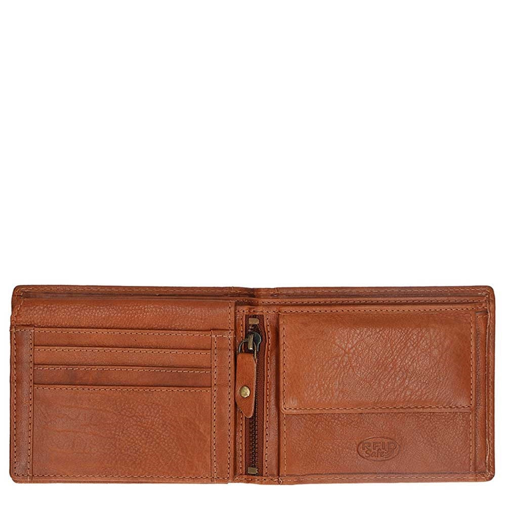 The Chesterfield Brand Alvina Billfold Cognac Herrenbrieftasche
