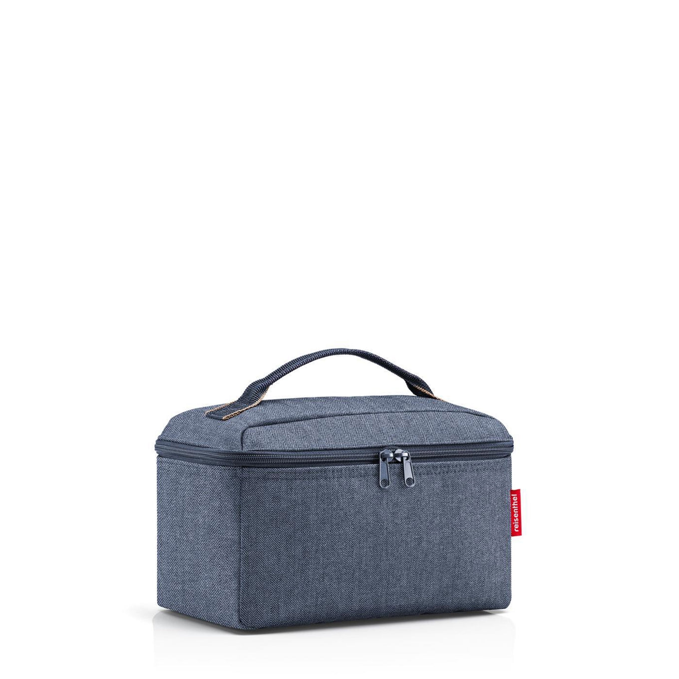 Reisenthel Travelling Beauty Case Fischgrätmuster dunkelblau