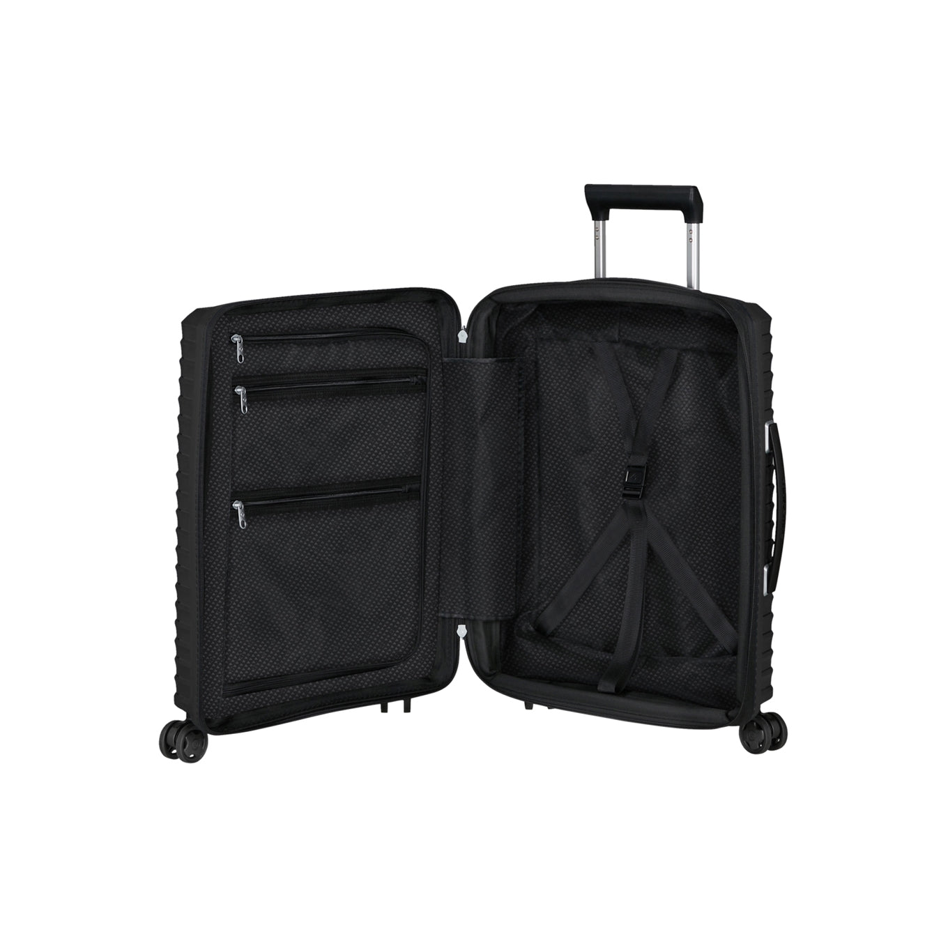 Samsonite Upscape Spinner 55 Expandable black Hard Case