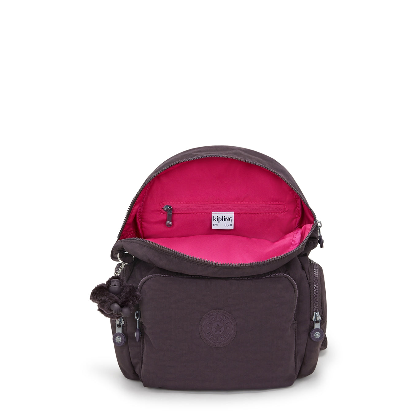 Kipling City Zip S ultimate plum