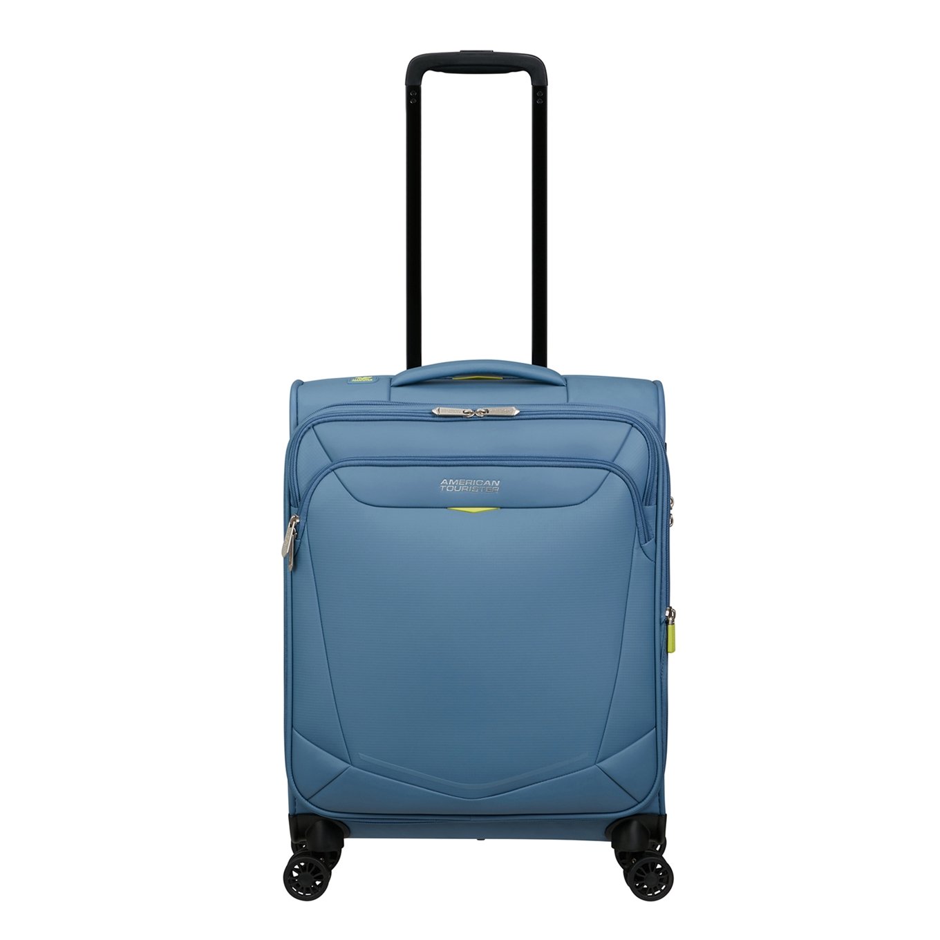 American Tourister Summerride Spinner S Exp TSA coronet blau Weicher Koffer