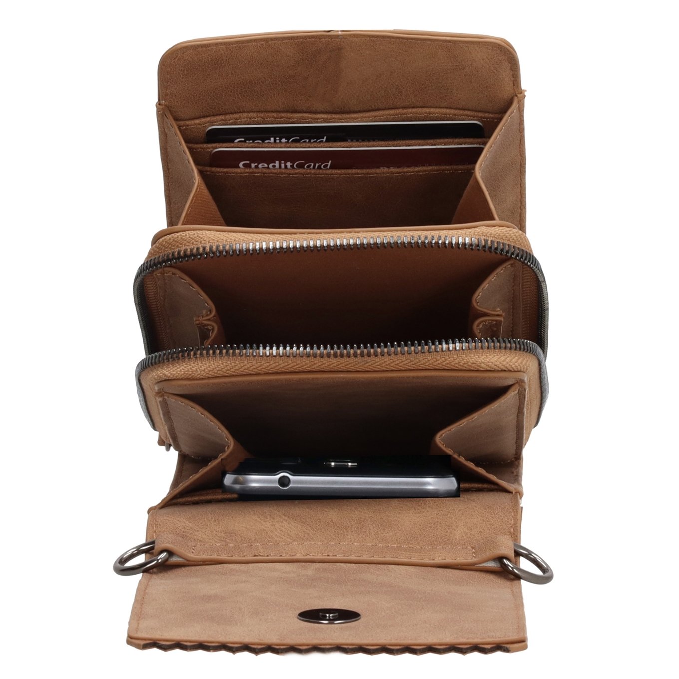 Zebra Trends Natural Bag Phone case camel