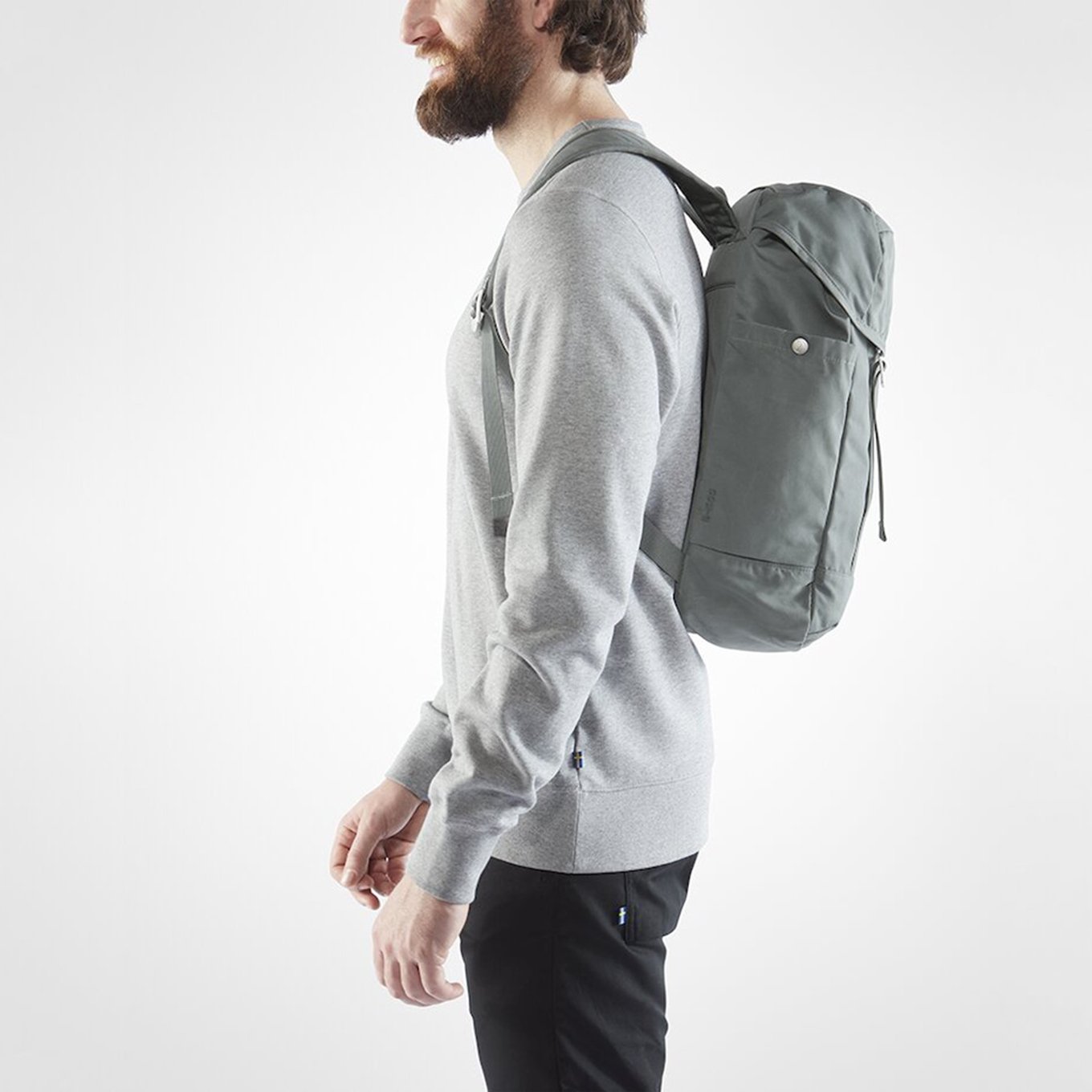 Fjallraven Greenland Top Backpack schwarzer Rucksack