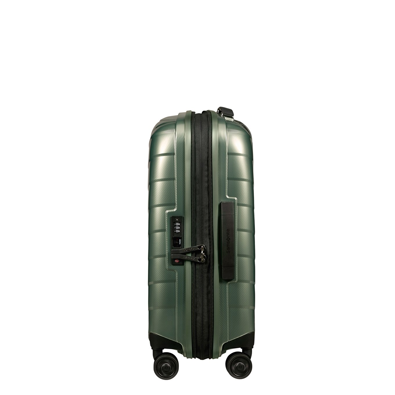 Samsonite Attrix Spinner 55 EXP Basilikumgrün Hartschalenkoffer