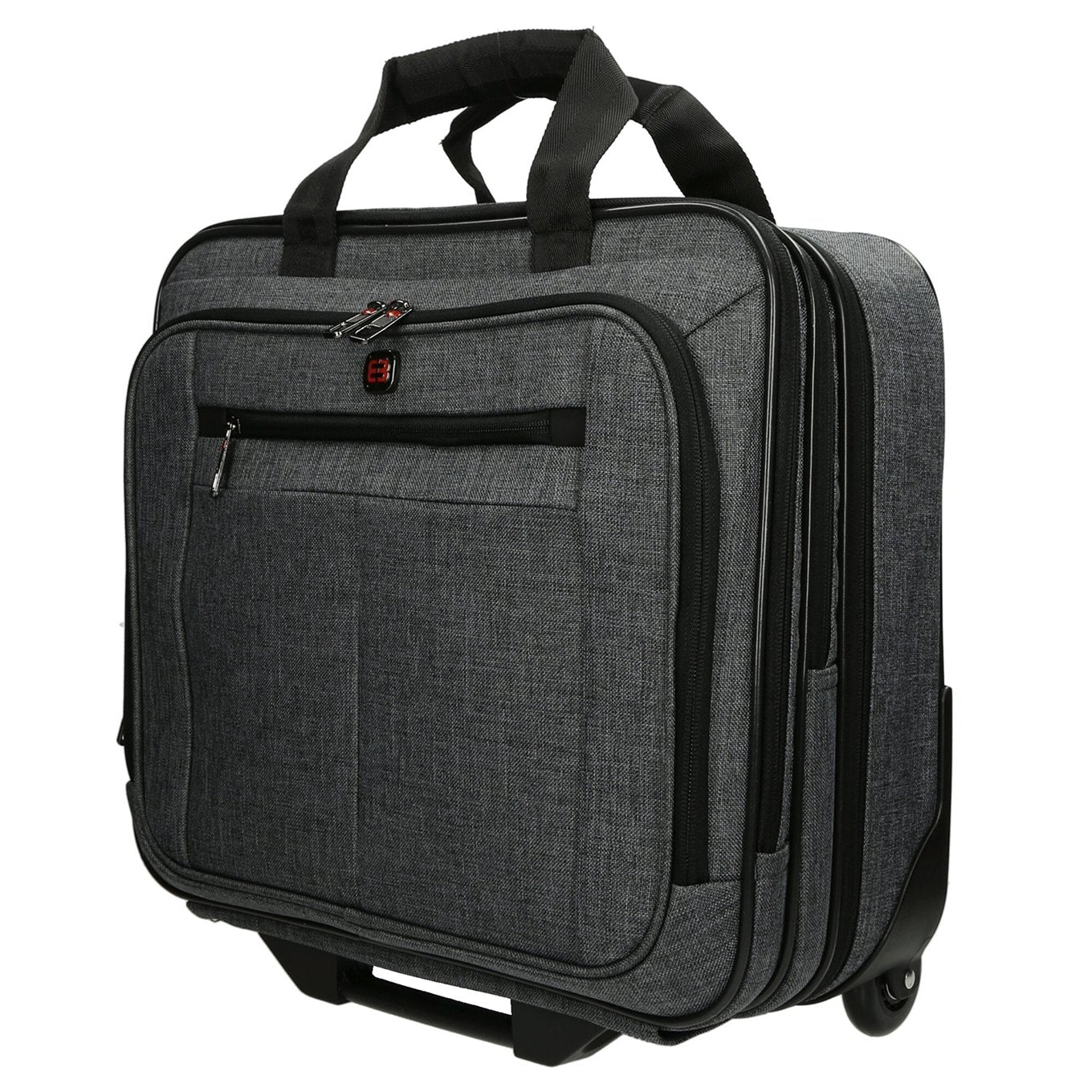 Enrico Benetti Frankfurt Laptop Trolley 17'' grey3