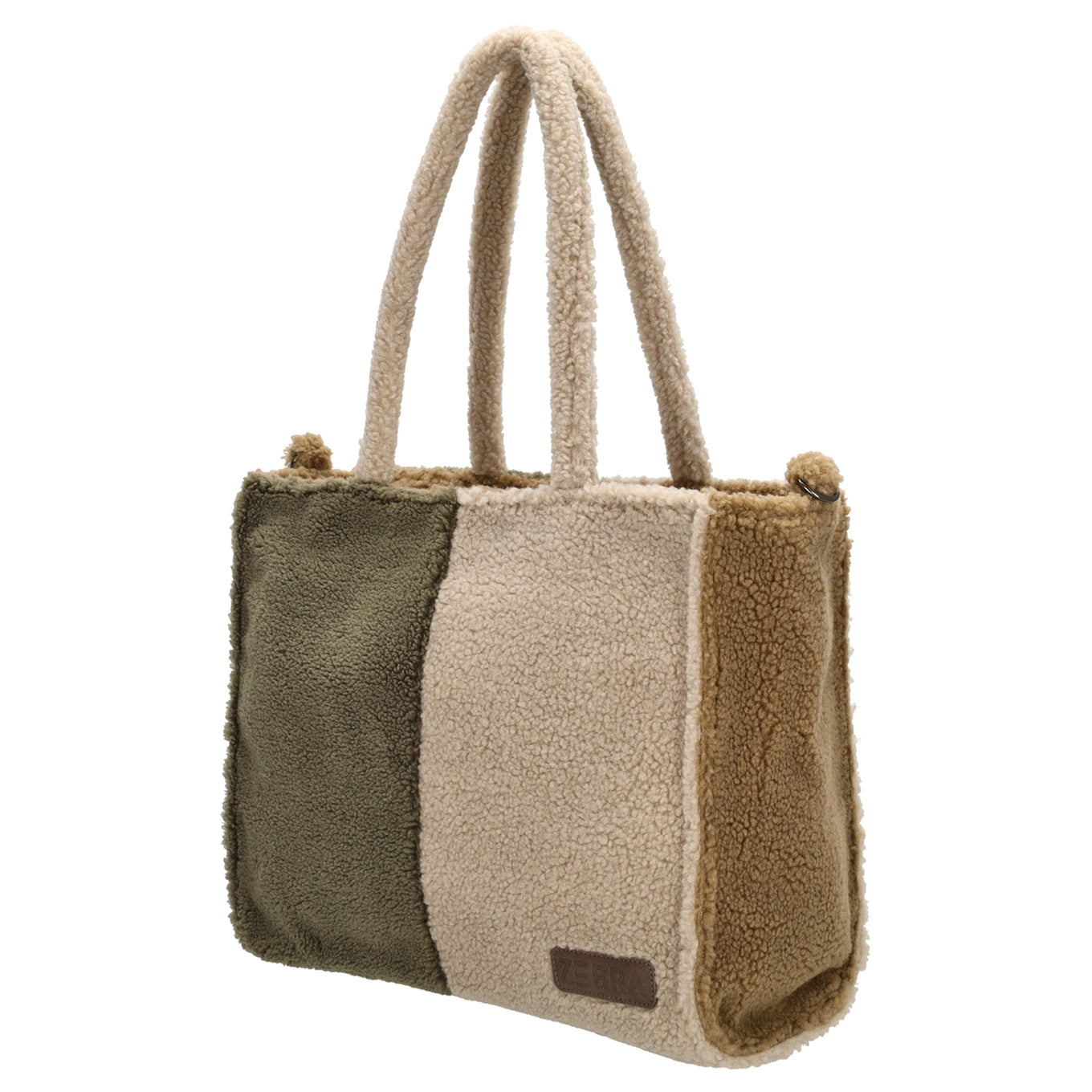 Zebra Trends Teddy Denise Shopper taupe Women's bag
