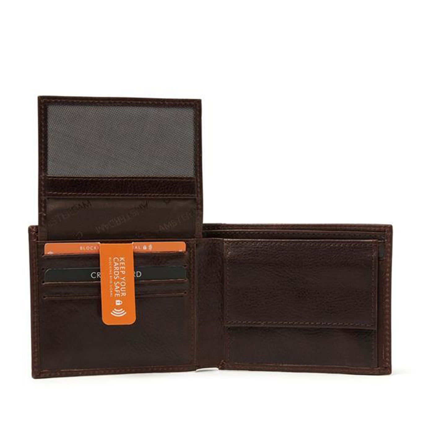 dR Amsterdam Milan Billfold 28524 brown
