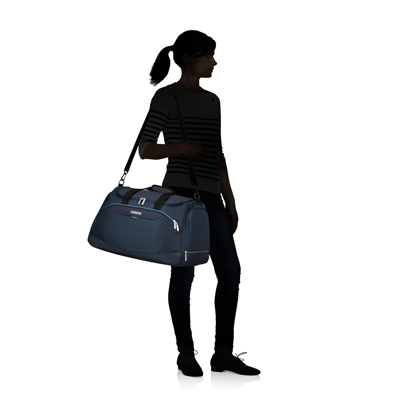 American Tourister Summerride Duffle 52 navy Weekend bag