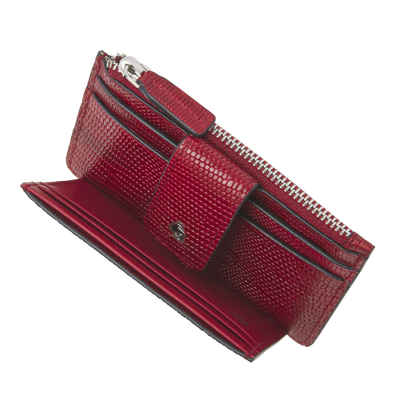 Castelijn & Beerens Donna Mini Wallet 7 Pasjes RFID rood