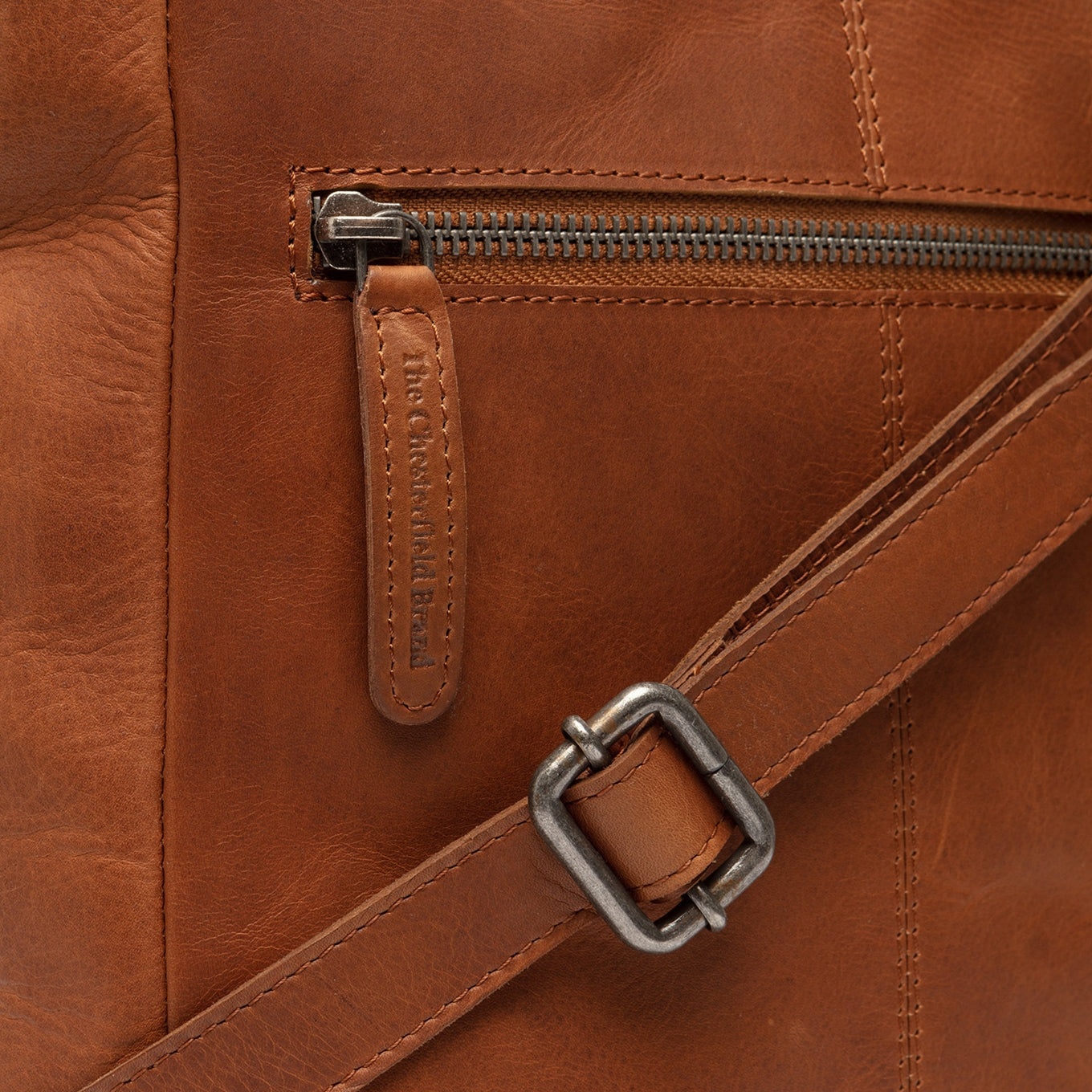 The Chesterfield Brand Nevada Shopper cognac
