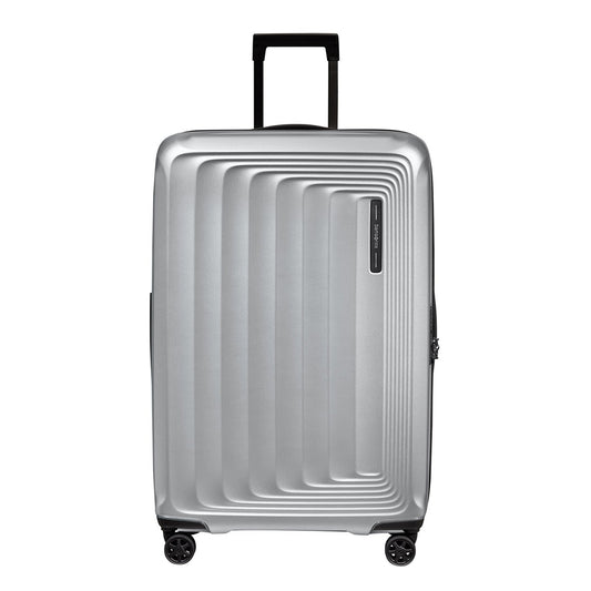 Samsonite Nuon Spinner 75 Exp mattsilberner Hartschalenkoffer