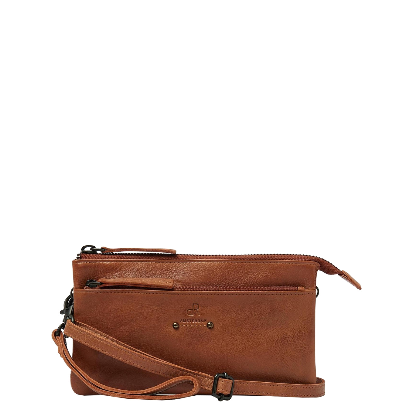 dR Amsterdam Tampa Shoulderbag/Clutch camel