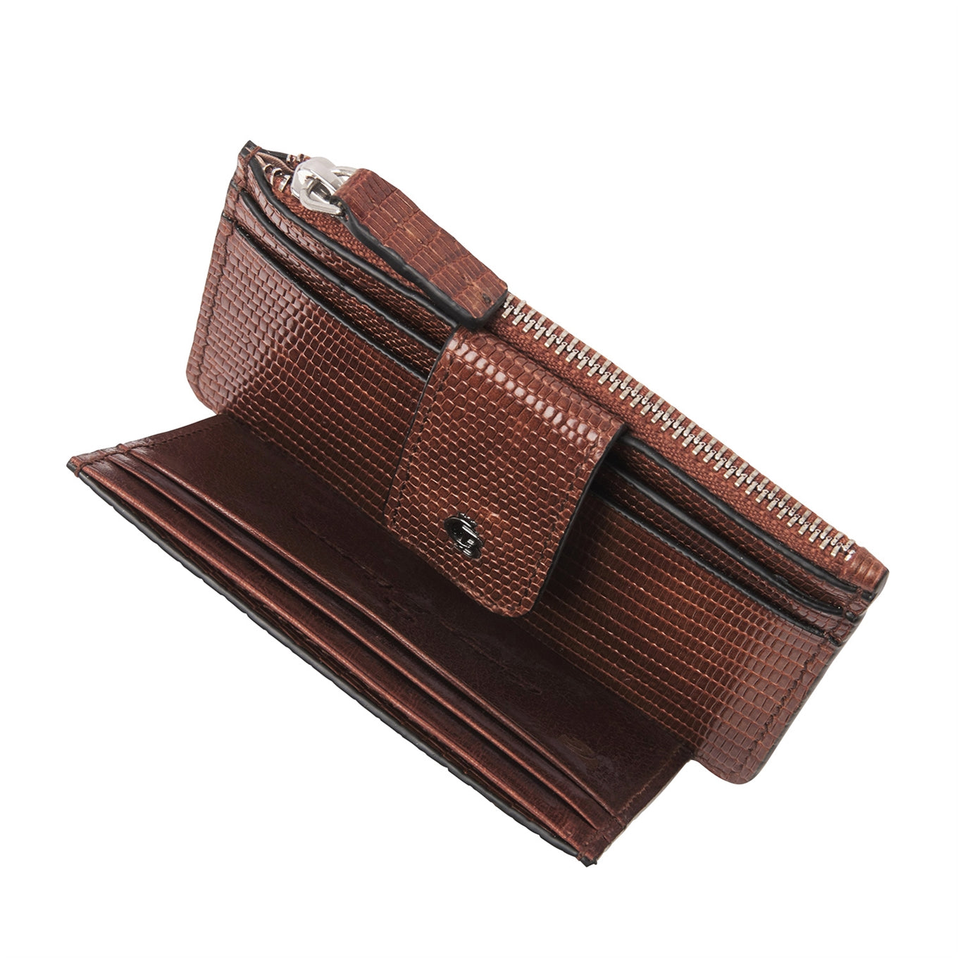Castelijn & Beerens Donna Mini Wallet 7 Pasjes RFID cognac