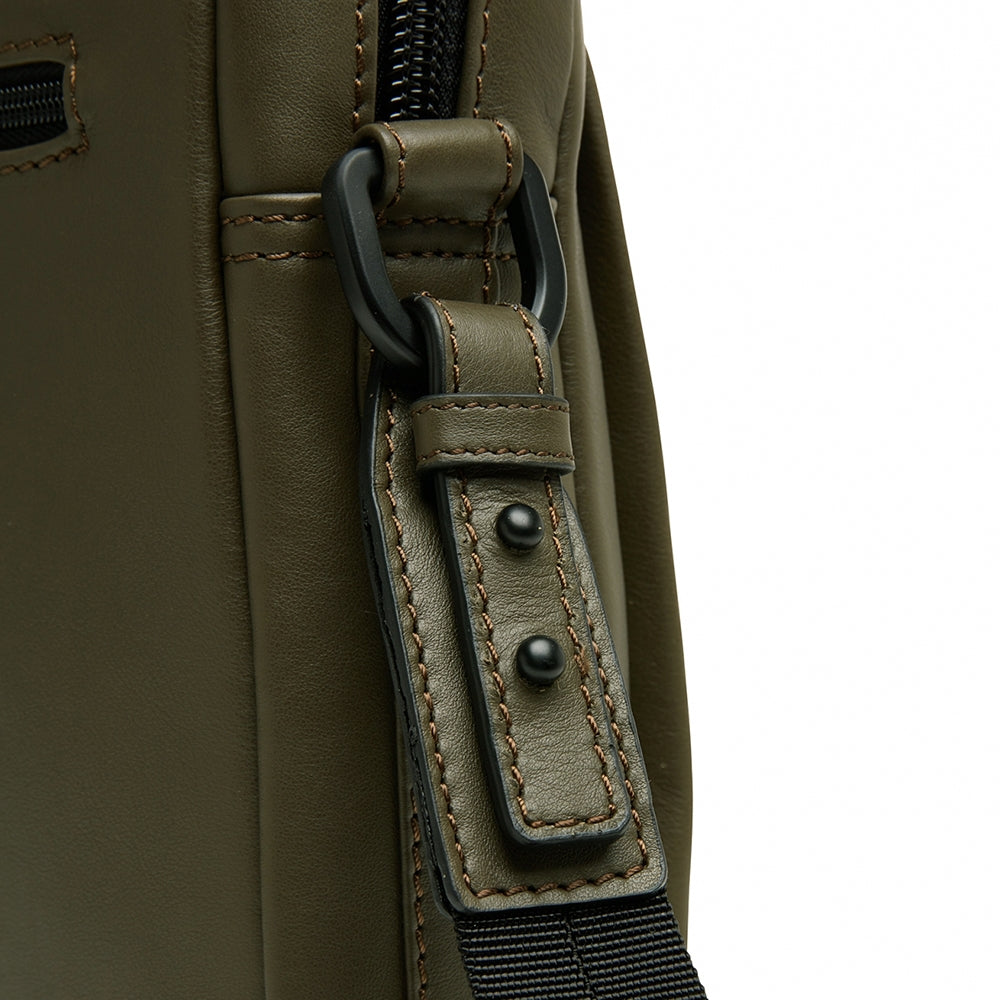 Castelijn & Beerens Nappa X Echo Laptop / Tablet Tas 15.6'' dark millitary