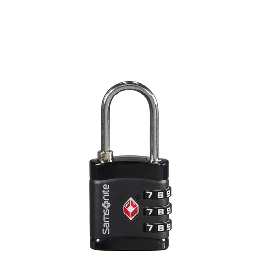 Samsonite Accessories Combilock 3 Dial TSA Hellschwarz