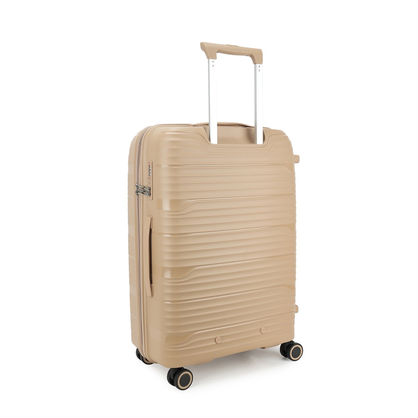 Ordentlicher Explorer Trolley 66 Champagner Hartschalenkoffer