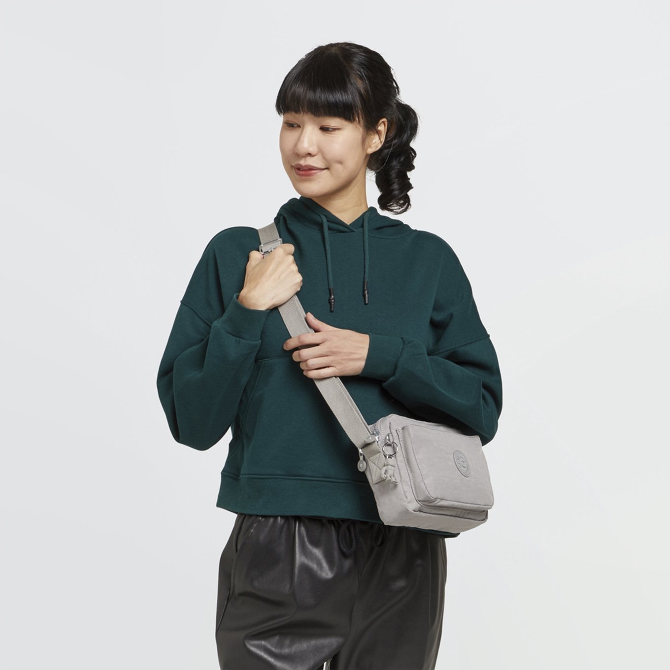 Kipling Abanu M Shoulder Bag blue bleu 2