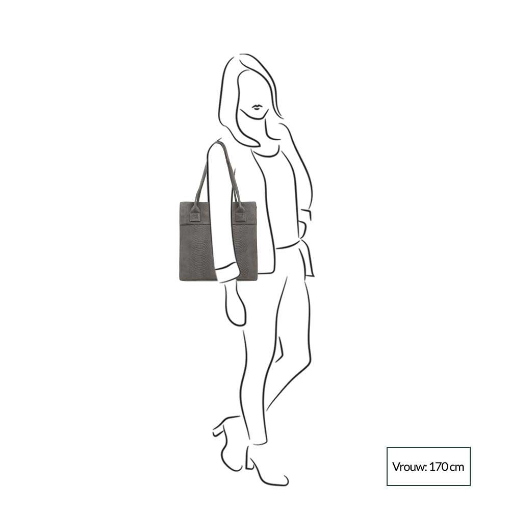 DSTRCT Portland Road Shopper Small black Women's bag
