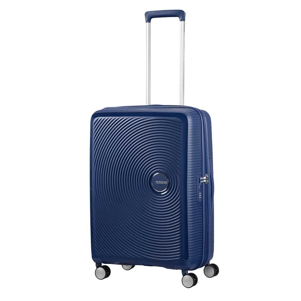 American Tourister Soundbox Spinner 67 Expandable midnight navy Hard Case