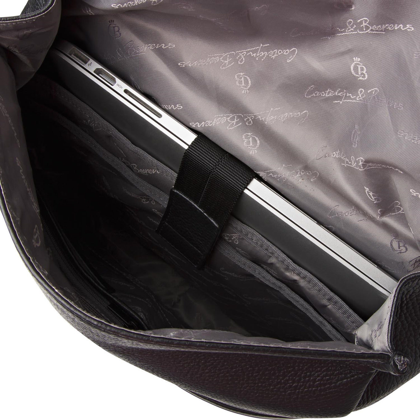 Castelijn & Beerens Tango Rucksack 15,6'' schwarze Herrentasche