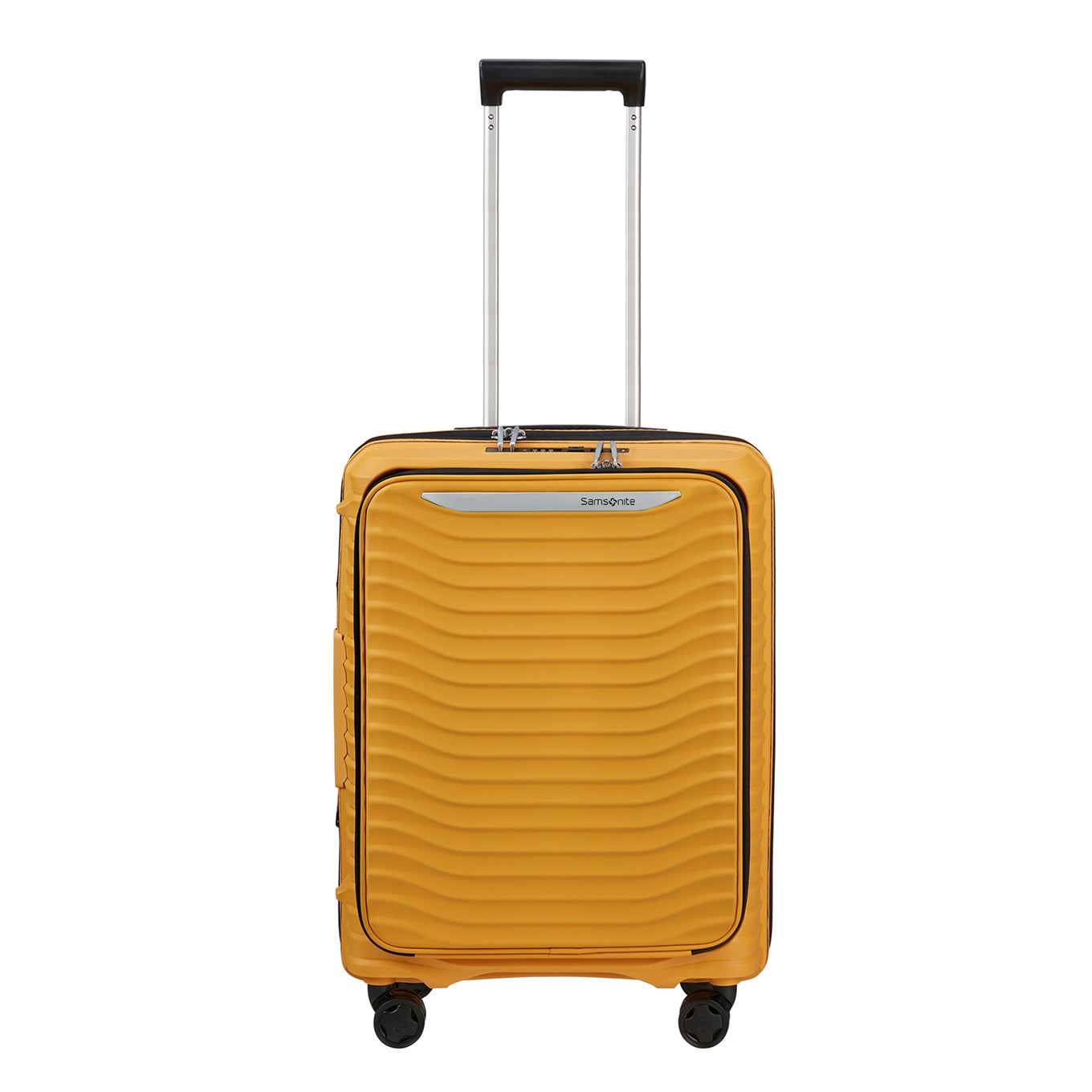 Samsonite Upscape Spinner 55 Exp Easy Access gelber Hartschalenkoffer