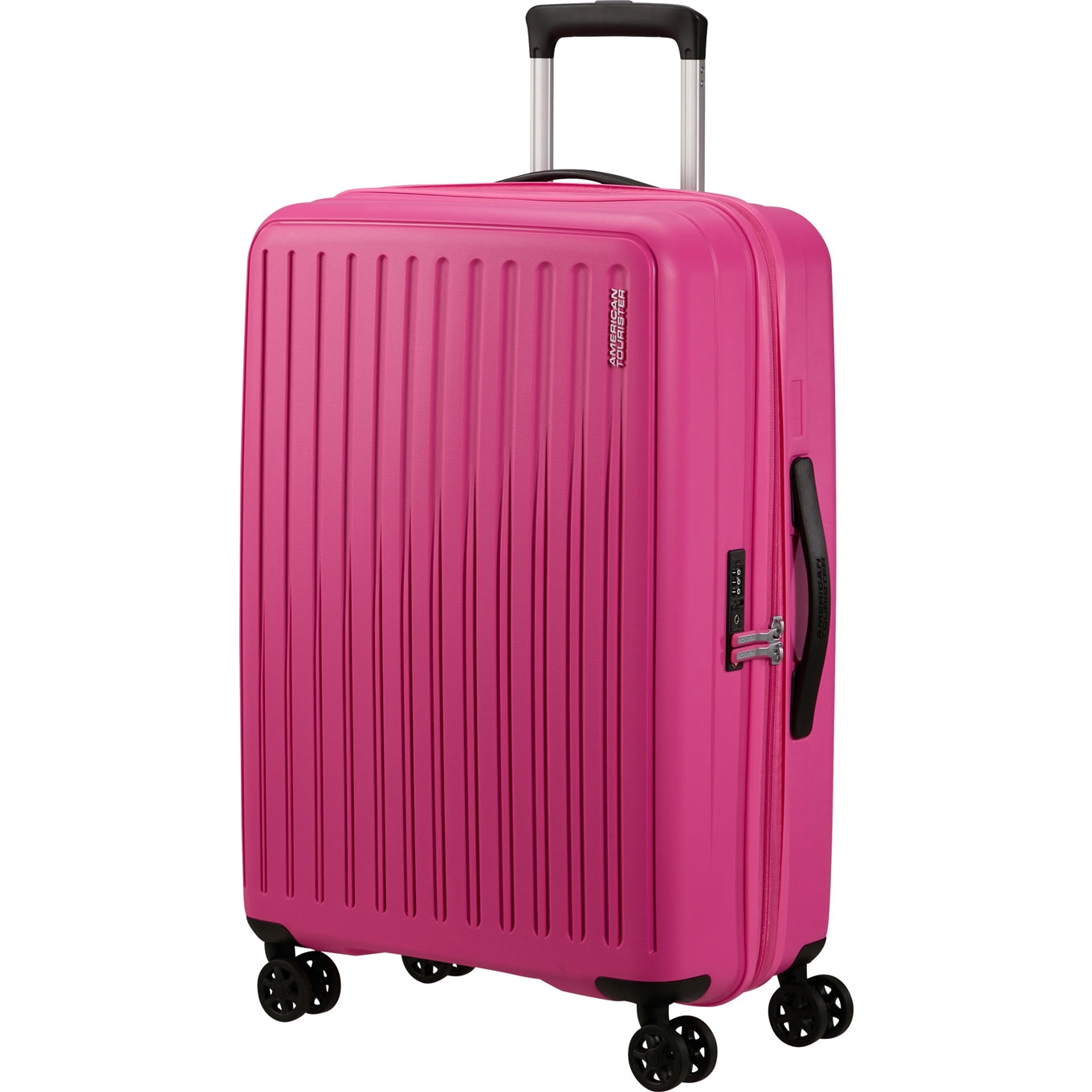 American Tourister Rejoy Spinner 68/25 TSA hawaiianischer rosa Hartschalenkoffer