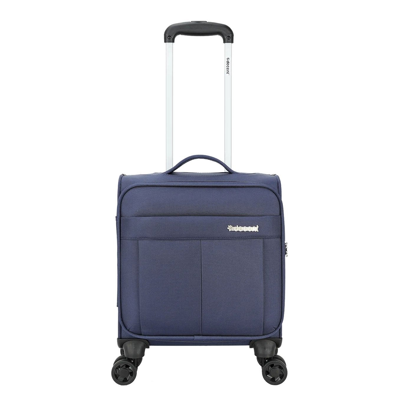 Decent D-Upright Underseater Trolley 42cm dark blue Soft suitcase