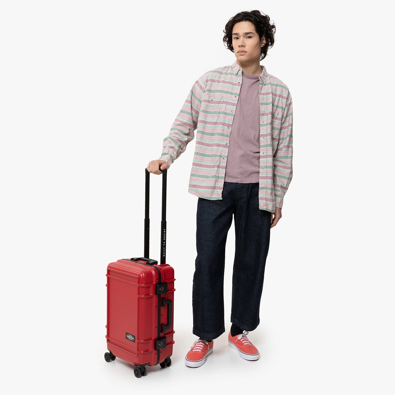 Eastpak Resist'R Case S feuerrotes Hartschalenetui